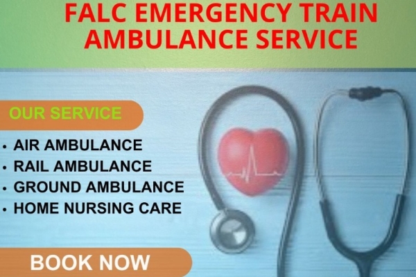 FALC Emergency assists with public transport in Patna with its Train Ambulance