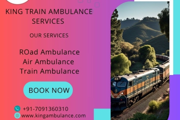 You can avail King Train Ambulance service for your patient in Silchar.