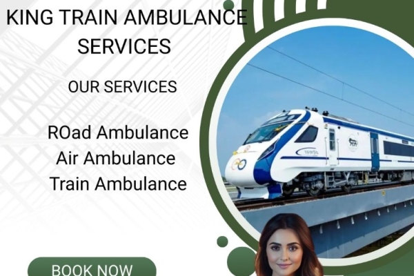 Get King Train Ambulance Service in Jamshedpur to take care of your injured patients