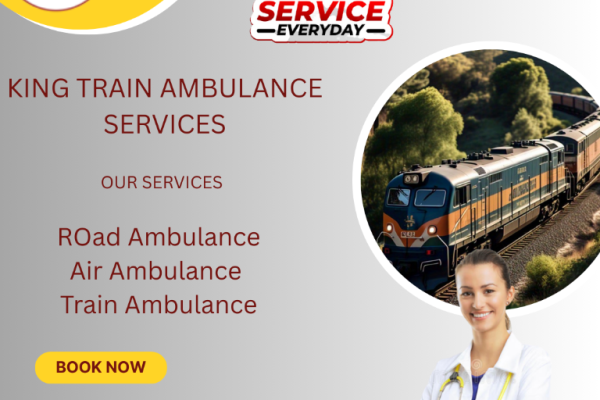 Choose King Train Ambulance Service in Silchar for your critically ill patients