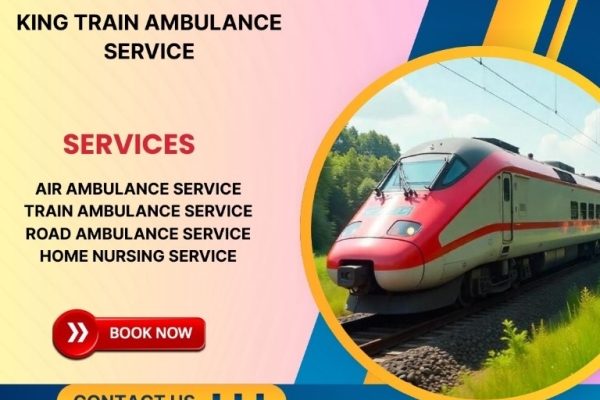 Handpick King Train Ambulance in Kolkata for Medical Assistance during Travel