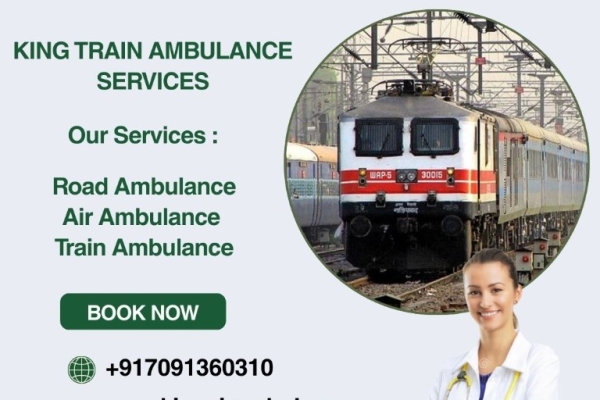 Get now the best treatment for your patient from King Train Ambulance Service in Bangalore
