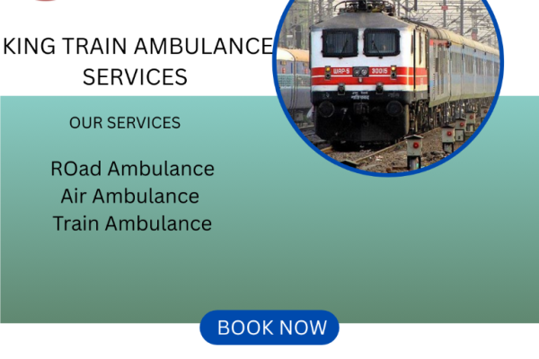 Choose King Ambulance Service in Raipur now to take care of your critical patient