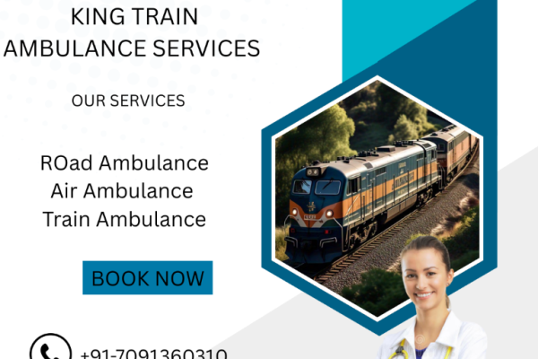 Book King Train Ambulance service in pune for the of your patient