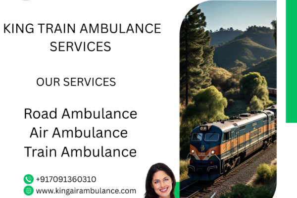 Book King Train Ambulance Service to transport your patient in Ranchi