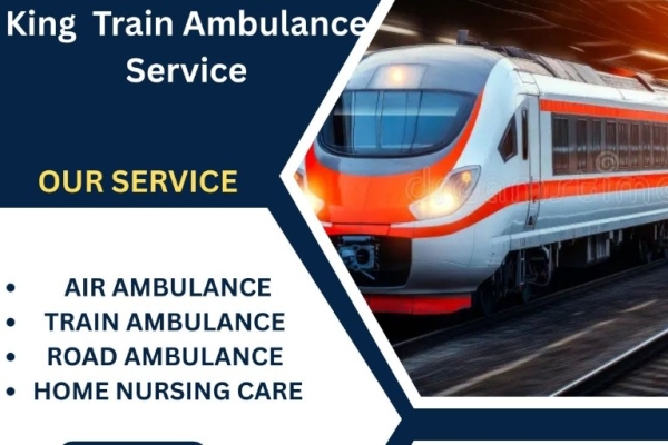 King Train Ambulance Service in Siliguri transfers your sick patient at a very small cost