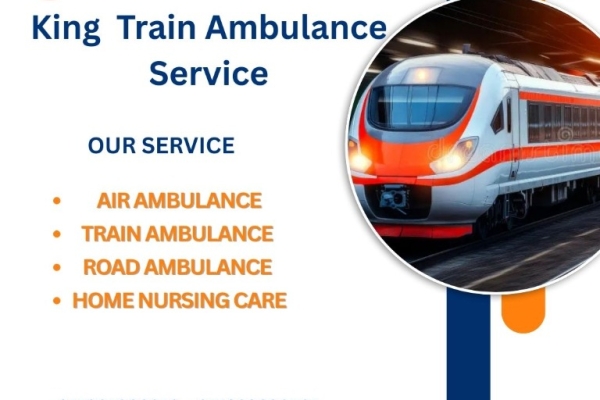 Use the King Train Ambulance service in Varanasi as it provides transportation facility to your patient