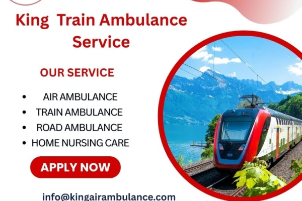 King Train Ambulance service in Bhopal plays a vital role in transporting patients to their destination