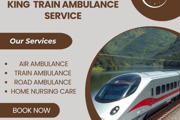 King Train Ambulance Service in Indore transfers your patient in a hassle-free manner