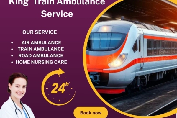 King Train Ambulance Service in Nagpur provides transfer facilities to patients at a very low rate.