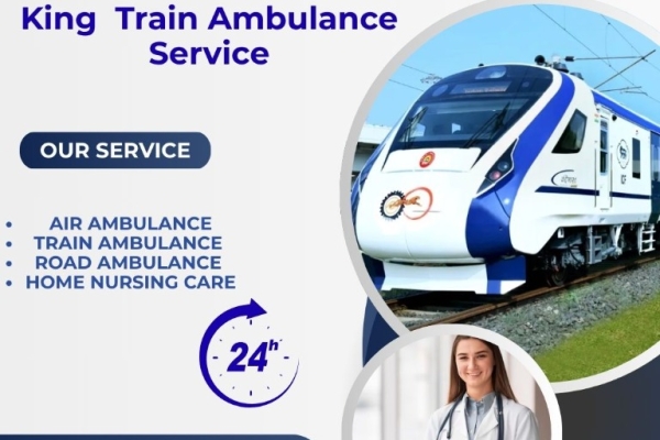King Train Ambulance Service in Nagpur Provides the Facility of Transporting the Patient