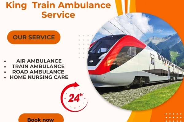 King Train Ambulance Service in Dibrugarh Provides the Facility of Transporting the Patient