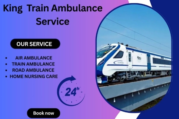 King Train Ambulance Service in Varanasi provides transfer facility to your patient
