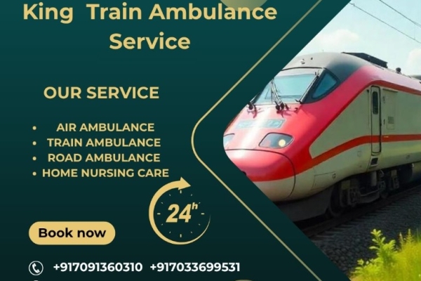 King Train Ambulance Service provides a better and comfortable your patient in Jamshedpur