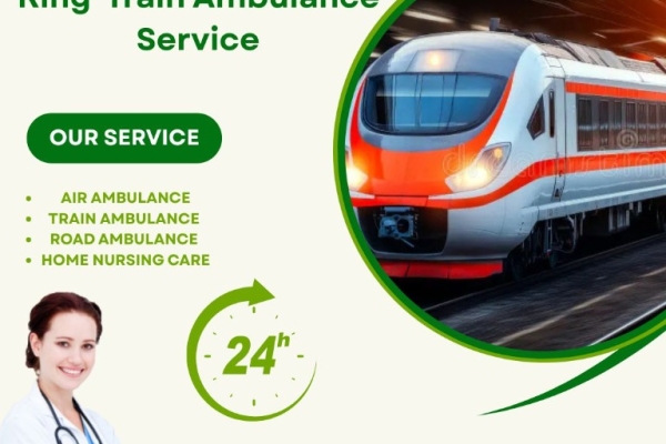 King Train Ambulance in Indore provides the facility of transfer of your patient at a very small cost.