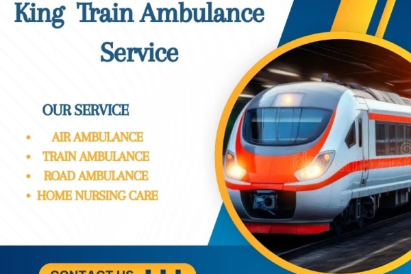 King Train Ambulance Service provides a comfortable transfer and facility to patients in Nagpur