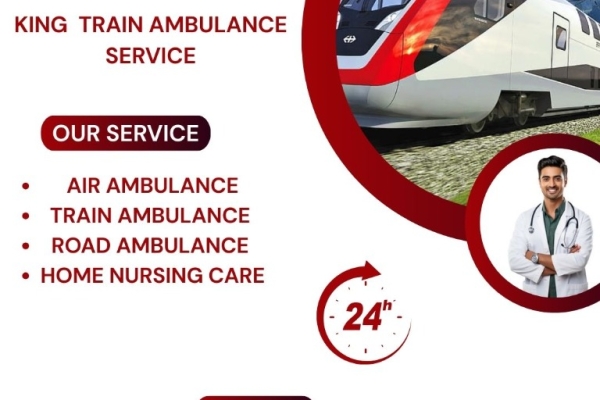 King Train Ambulance Service is making patient transfer in Raipur very comfortable and hassle free