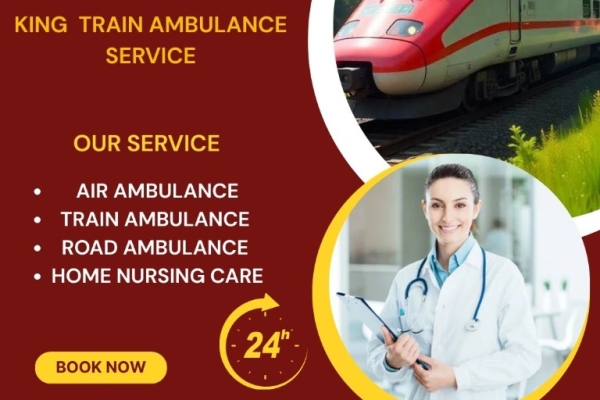 King Train Ambulance in Nagpur provides a smooth transfer of patients to their destination