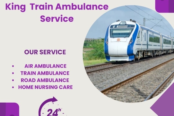 King Train Ambulance provides transfer facility to your patient in Bhopal at a very low cost