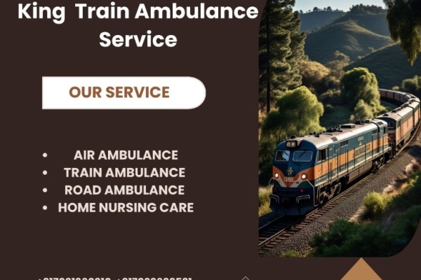 King Train Ambulance Service provides safe transfer facility to patients in Jamshedpur