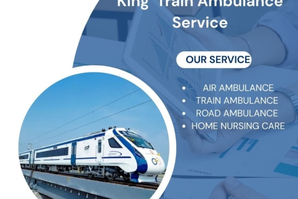King Train Ambulance service in Bhopal is providing patients with transport facility at very low rates