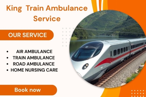 King Train Ambulance in Raipur transfers patients at the easiest rate, so you should also book it.