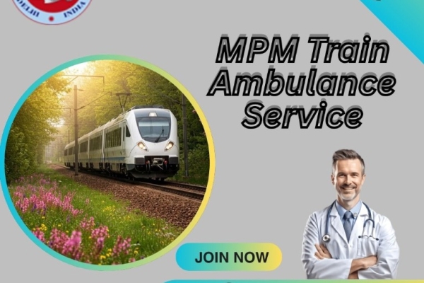 MPM Train Ambulance in Mumbai Provides Convenient Facilities to Patients