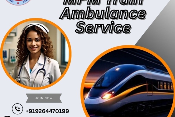 MPM Train Ambulance in Delhi Provided a Team of Doctors and Nurses