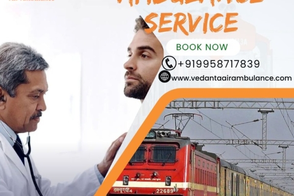 It is accurate to say that Vedanta Train Ambulance is connected to a hospital in Mumbai
