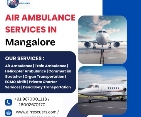Safe, Affordable Air Ambulance Solutions in Mangalore