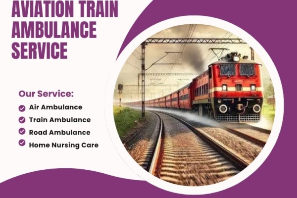 Medivic Aviation Train Ambulance in Patna Provides Medical Personnel to Transport Patients