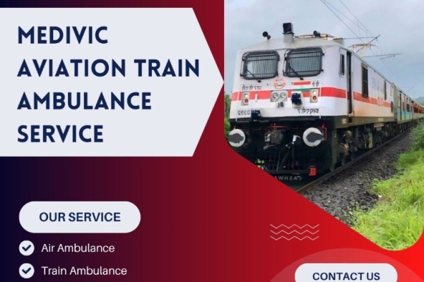 Medivic Aviation Offers Train Ambulance Services for Patient Transportation in Kolkata