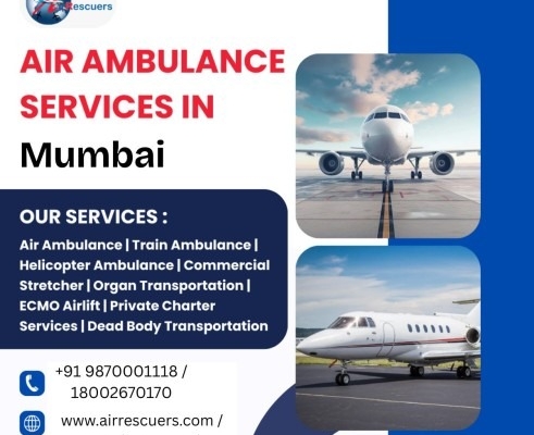 Fast Response Air Ambulance Care in Mumbai