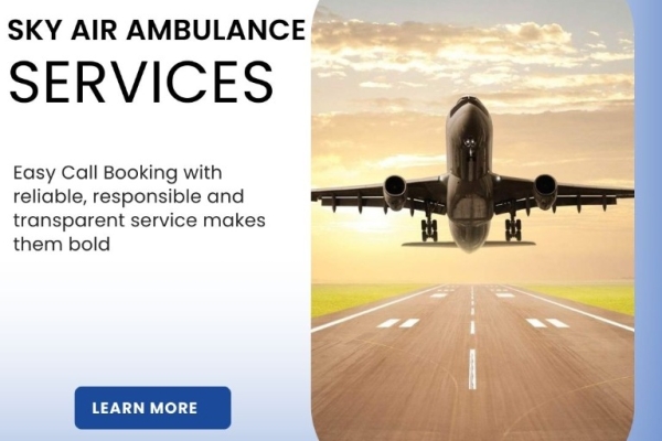 Secure Transport for Medical Patients with Sky Air Ambulance from Kolkata to Delhi