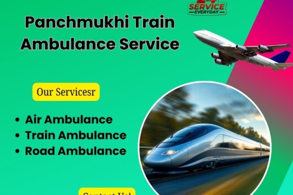 Book the Panchmukhi Train Ambulance Service in Varanasi Soon for Patient Treatment