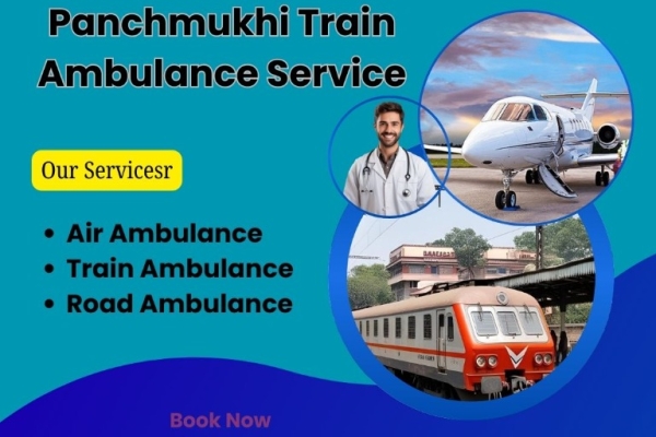 Panchmukhi in Bangalore Provided a Safe Train Ambulance Service to the Patients