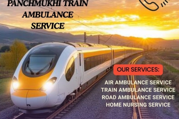 Choose Panchmukhi Train Ambulance for Uninterrupted Care in Raipur