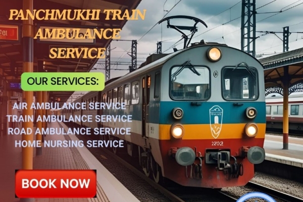Panchmukhi Train Ambulance in Dibrugarh Provides Clean and Well-Equipped Service to Patients