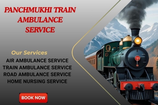 Use Panchmukhi Train Ambulance for 24/7 Critical Type of Cases in Jamshedpur
