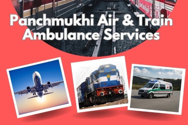 Panchmukhi Train Ambulance from Guwahati to Chennai– Try the risk-free medical transport