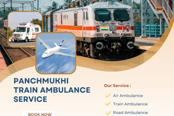Panchmukhi ICU Train Ambulance Patna to Mumbai- Long Distance Medical Transfer at Lower Fare