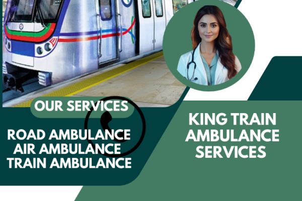 Book King Train Ambulance Service in Raipur for your patient now