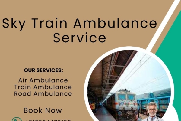 Choose Sky Train Ambulance Service to transport your critically ill loved ones to Ranchi