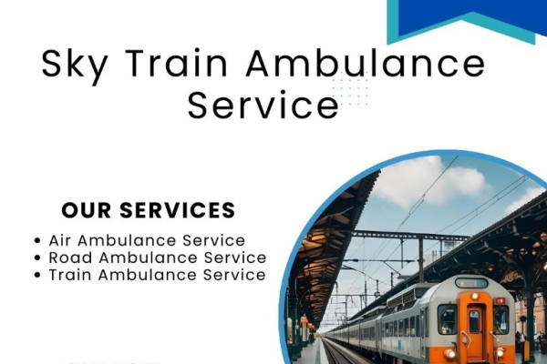 Get Sky Train Ambulance service at affordable rates to safely transport your patient to Silchar
