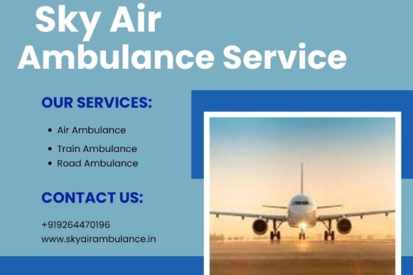 Transport Critical Patients With Sky Air Ambulance From Kolkata To Delhi in Emergency Cases