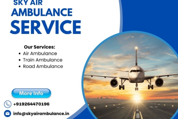 Sky Air Ambulance from Patna to Delhi is Always Available in Critical conditions