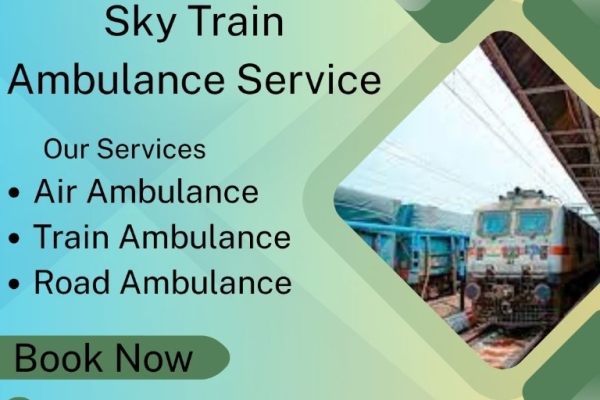 Choose Sky Train Ambulance Service for Risk-Free Medical Transportation in Indore
