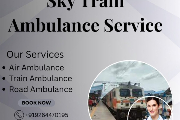 Sky Train Ambulance from Bhopal – Offering Timely Reliable Relocation Missions