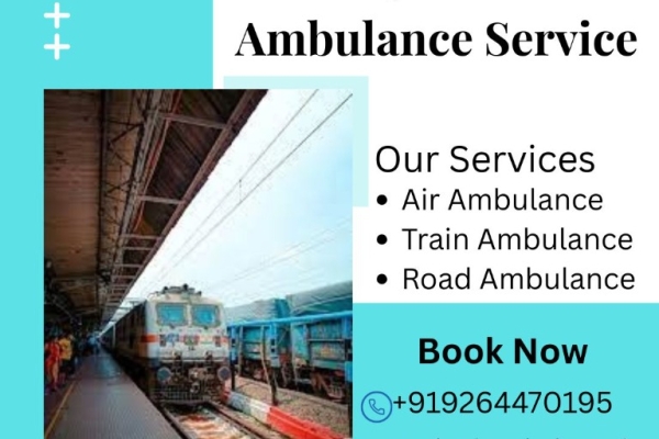 Choose Sky Train Ambulance Service in Delhi at Affordable Rates