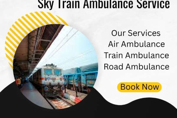Use the Sky Train Ambulance service to take care of patients in an emergency situation in Dibrugarh